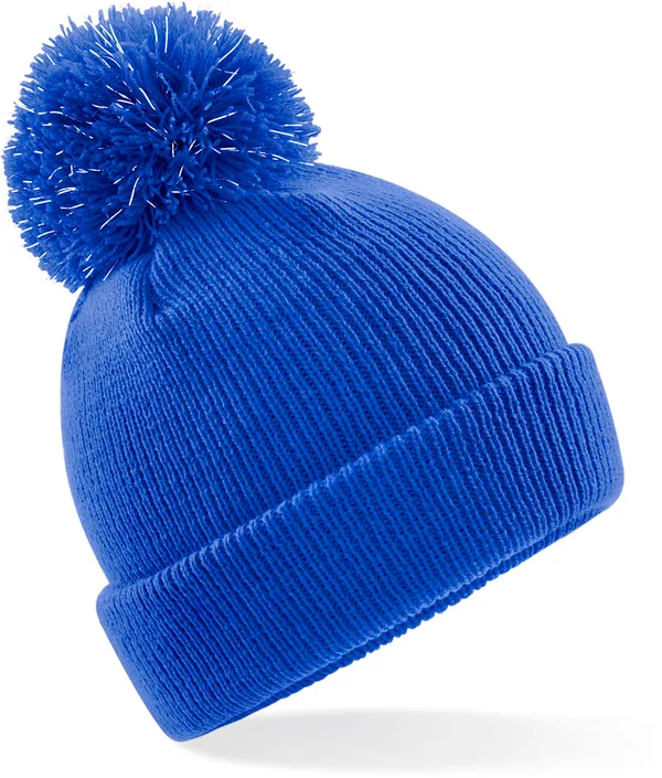 Kinder Strickmütze mit Pompon "Reflective"