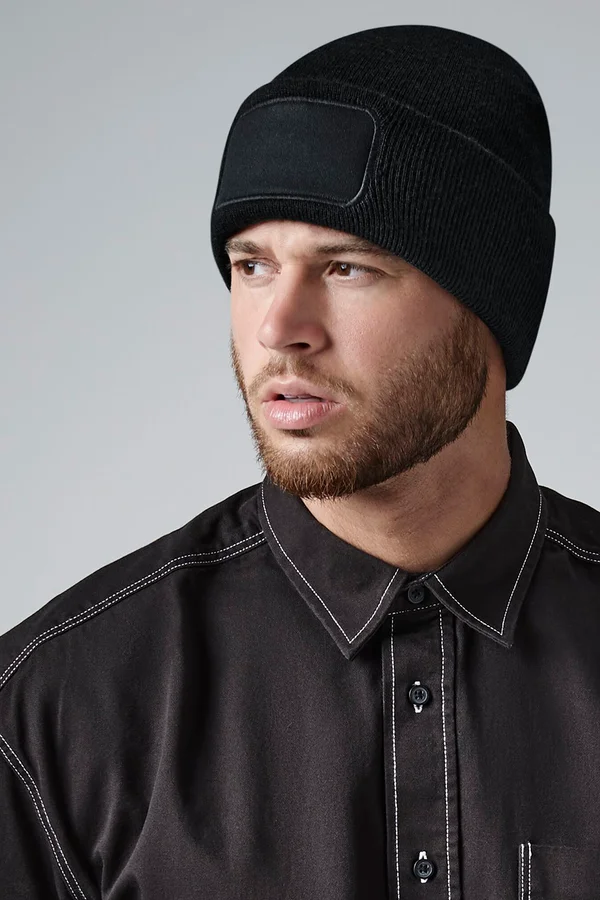 Recycled Original Patch Beanie Black