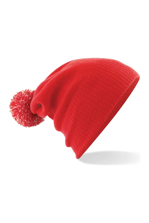 Junior Snowstar® Beanie bright red/off white