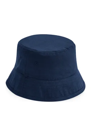 Junior Organic Cotton Bucket Hat Navy