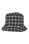 Check Bucket Hat Black / Grey