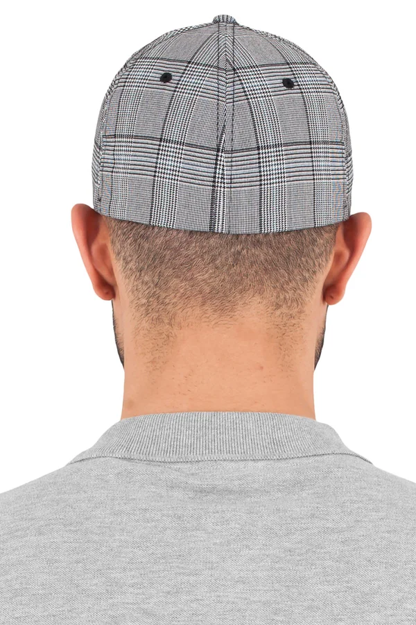 Flexfit Glen Check Cap Black / White
