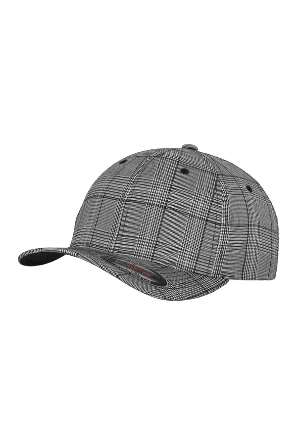 Flexfit Glen Check Cap Black / White