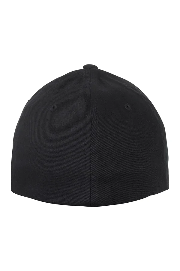 Kappe aus gebürstetem Twill Black
