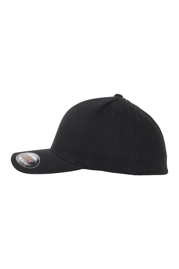 Kappe aus gebürstetem Twill Black