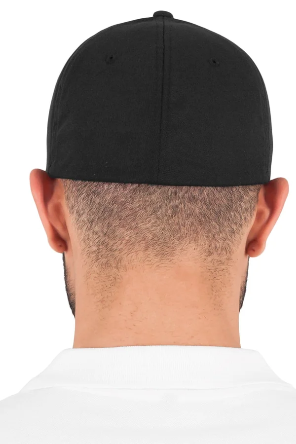 Flexfit 5 Panel Cap Black