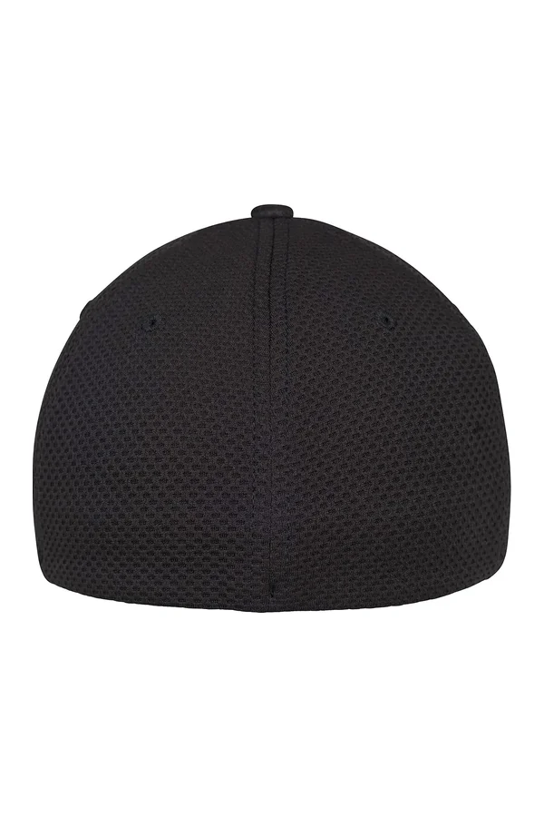 Flexfit 3D Hexagon Jersey Cap Black