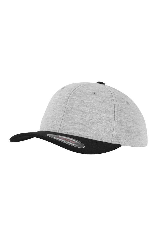 Flexfit Double Jersey Cap Grey / Black