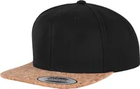 6 Panel Kappe mit Korkschild