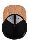 Cork Snapback-Kappe Black