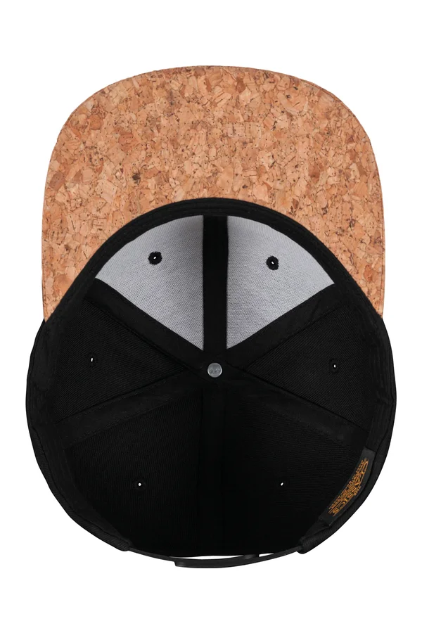 Cork Snapback-Kappe Black