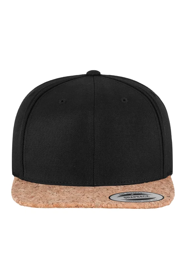 Cork Snapback-Kappe Black
