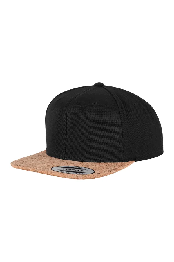Cork Snapback-Kappe Black