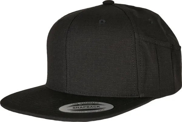 6 Panel Snapback Kappe mit Stiftehalter