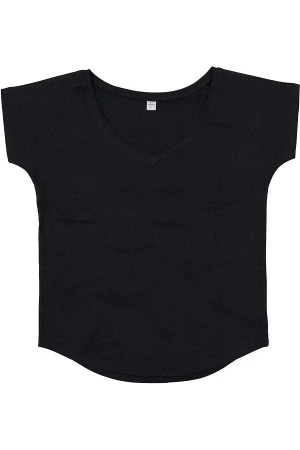 Damen V-Ausschnitt T-Shirt "Loose Fit"