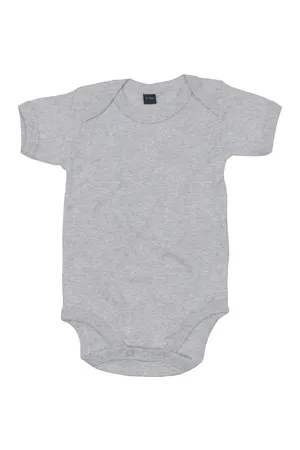 Baby Bodysuit heather grey melange
