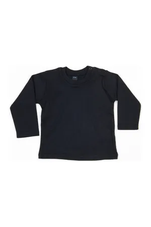 Baby Long Sleeve T Black