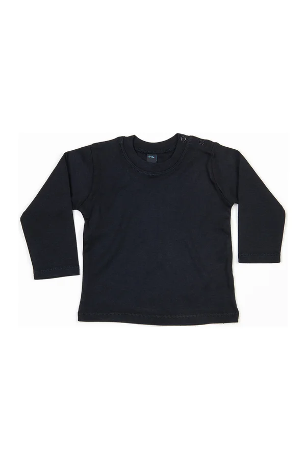 Baby Long Sleeve T Black
