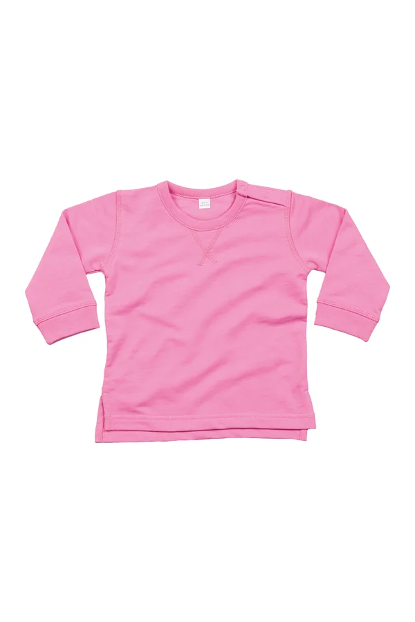 Baby Sweatshirt bubble gum pink