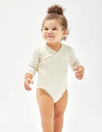 Baby Long Sleeve Kimono Bodysuit