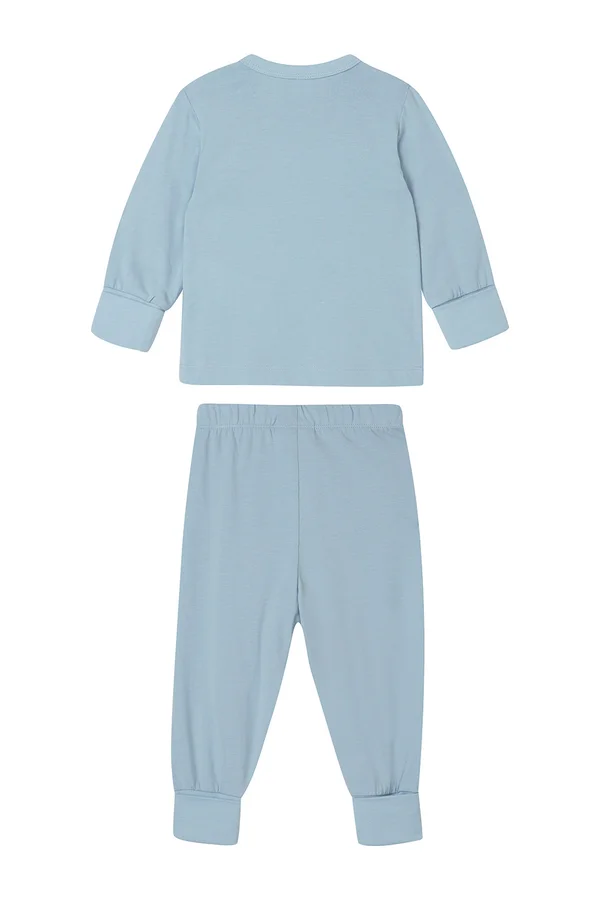 Baby Pyjamas Dusty Blue