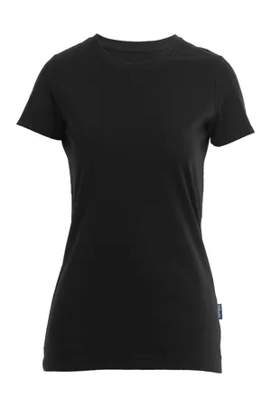 Women´s Luxury Roundneck Tees Black