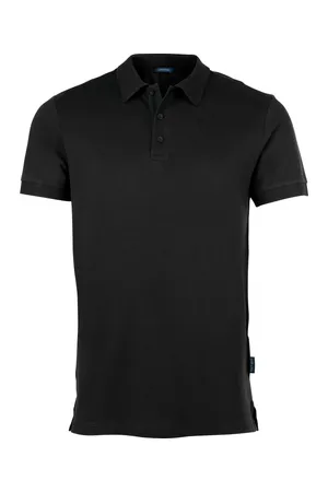 Men´s Luxury Stretch Polo Black