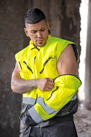 Robust 4-in-1 Hi-Vis Pilot Jacket Oslo