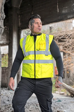 Hi-Vis Reversible Safety Bodywarmer Ural 2-in-1