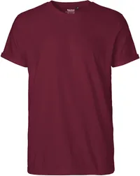 Herren Bio T-Shirt mit Umschlag