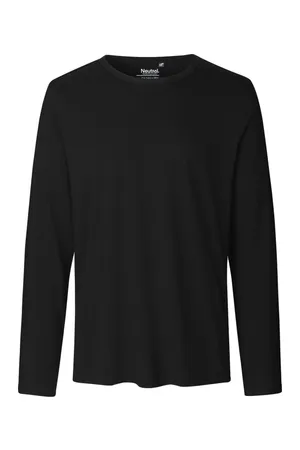 Men´s Long Sleeve T-Shirt Black