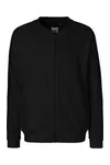 Unisex Jacket With Zip Black