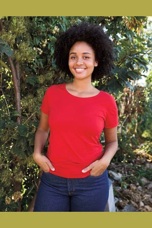 Ladies´ Roll Up Sleeve T-Shirt