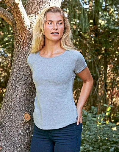 Ladies´ Roll Up Sleeve T-Shirt