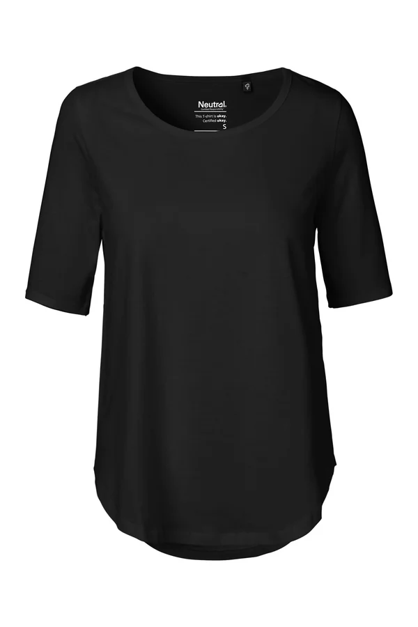 Ladies´ Half Sleeve T-Shirt Black