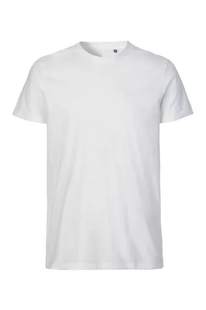 Unisex Tiger Cotton T-Shirt White