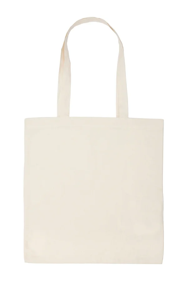 Tiger Cotton Shopping Bag With Long Handles nature