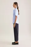 Women´s Blouse Regular Fit Short Sleeve Light Blue