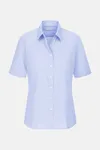 Women´s Blouse Regular Fit Short Sleeve Light Blue
