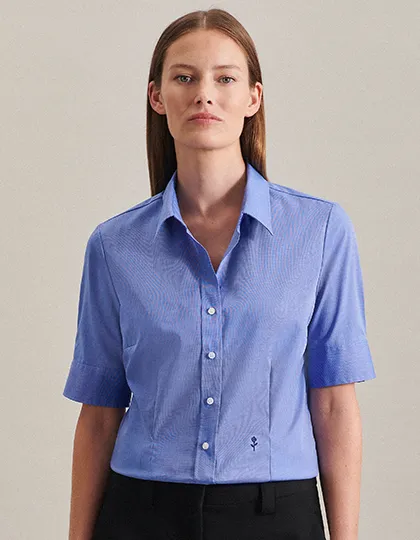 Women´s Blouse Slim Fit Short Sleeve