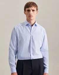 Men´s Shirt Slim Fit Check/Stripes Long Sleeve