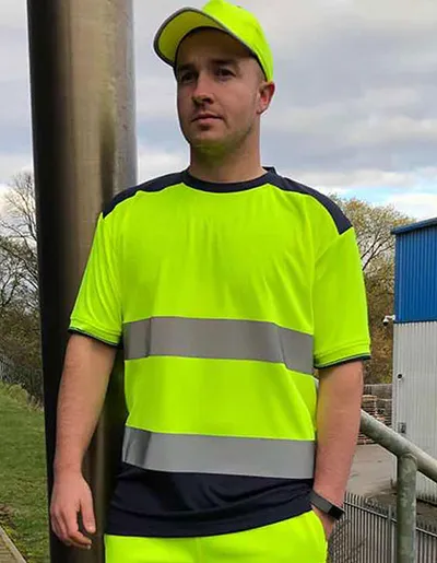 Hi-Vis Two-Tone T-Shirt