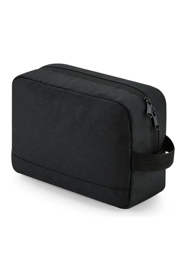 Recycled Essentials Wash Bag Black