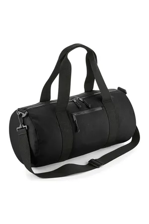 Recycled Barrel Bag Black