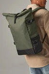 Block Roll-Top Backpack