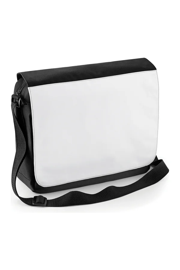 Sublimation Messenger Bag Black