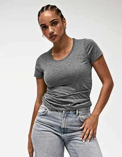 Triblend Crew Neck T-Shirt Woman