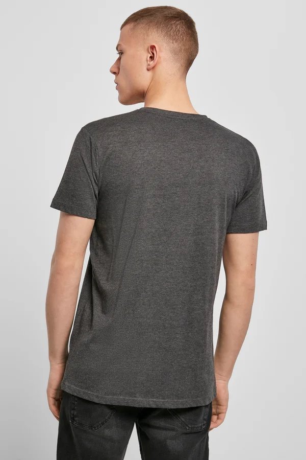 Light T-Shirt V-Neck Charcoal (Heather)