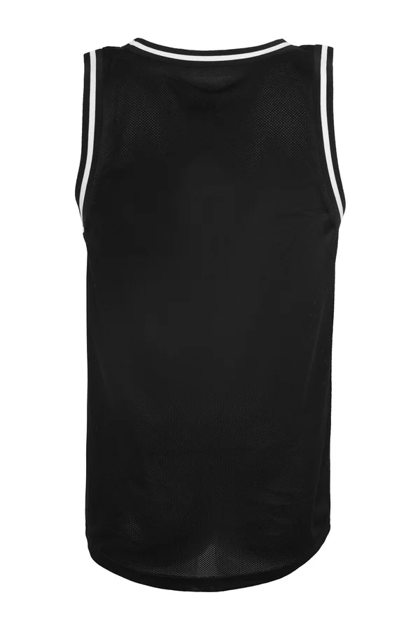 Mesh Tanktop Black / White