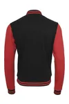 Sweat College Jacket Black / Red